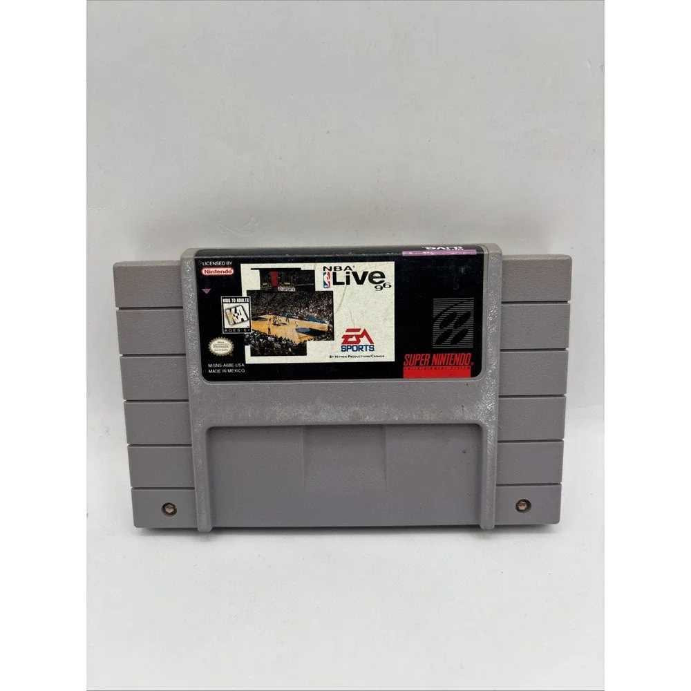 NBA Live‎ 96 Super Nintendo SNES Pre Owned Tested
